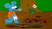 Itchy und Scratchy In Sherblood Wald