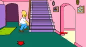 Homer Simpson in Schwierigkeiten
