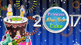 Princess New Year Cake